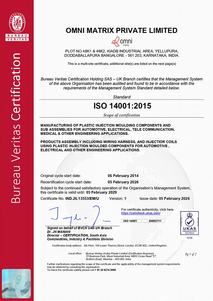 Certification